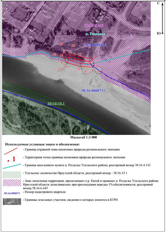 Указ Губернатора Иркутской области от 28.04.2026 N 161-уг "Об охранной зоне памятника природы регионального значения «Облепиха у поселка Раздолье»". Рис. 1
